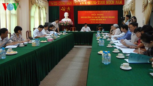 Vaterländische Front beriet Umsetzung der ZK-Beschlüsse - ảnh 1