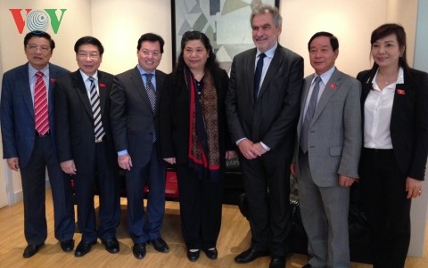 Vizeparlamentspräsidentin Tong Thi Phong besucht die französische Provinz Val-de-Marne - ảnh 1