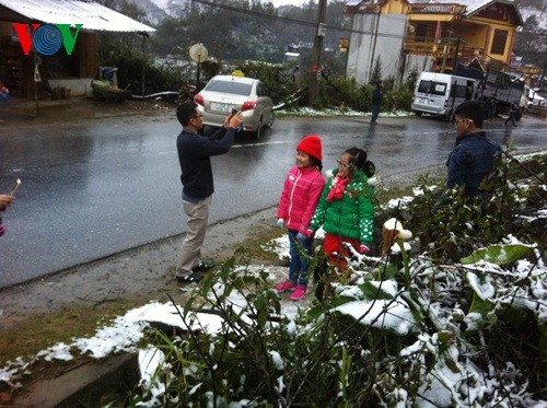 Schnee in Sapa - ảnh 1