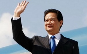 Pemierminister Nguyen Tan Dung nimmt am ASEAN-Gipfel in Malaysia teil - ảnh 1