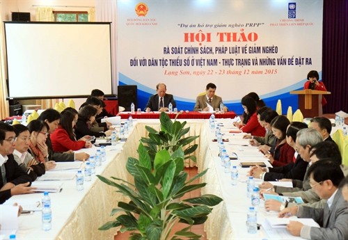 Bewertung der Politik und der Gesetze zur Armutsminderung bei den ethnischen Minderheiten - ảnh 1