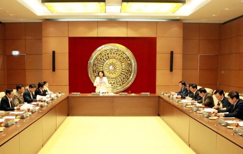 Abteilung für Personal, Beschwerden und Anzeigen des Nationalwahlrats tagt in Hanoi - ảnh 1