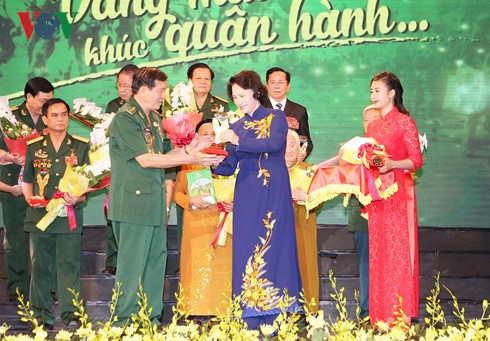 Gala “Dank der Kameraden, Echo des Marsches der Soldaten” - ảnh 1