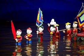 Wasserpuppentheater im Dorf Dao Thuc, Dong Anh, Hanoi - ảnh 1