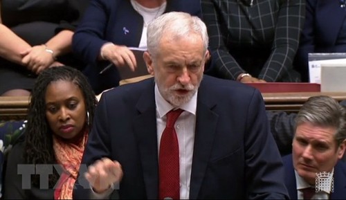 Labour-Chef stellt fünf Bedingungen für Brexitvereinbarung - ảnh 1