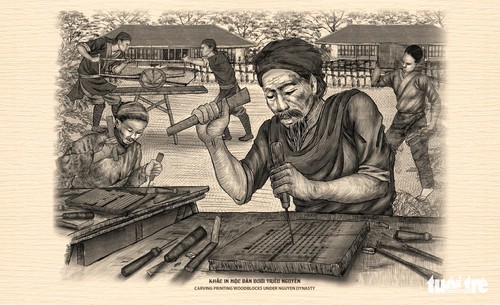 Dalat öffnet Ausstellung der Holztafeln der vietnamesischen Nguyen–Dynastie - ảnh 1