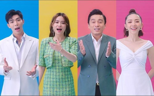 Hoang Thuy Linh, Toc Tien und Quoc Truong in MV “Barmherziges Vietnam” - ảnh 1