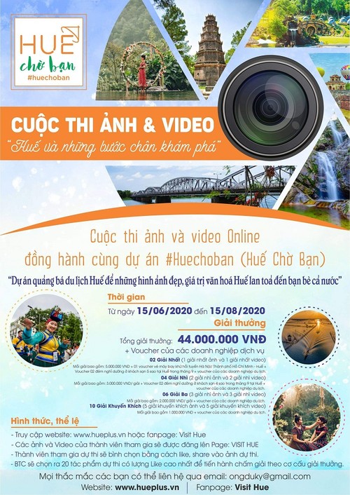 Fotos und Video-Wettbewerb zur Entdeckung Hue`s - ảnh 1