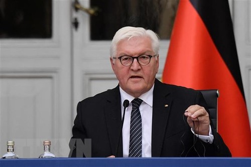 Staatspräsident Nguyen Xuan Phuc beglückwünscht Frank Walter Steinmeier zur Wiederwahl als Bundespräsident - ảnh 1