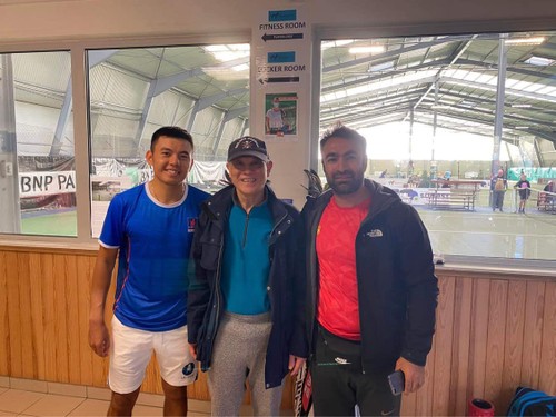 Ly Hoang Nam steht im Viertelfinal eines Tennis-Wettbewerbs in Frankreich - ảnh 1