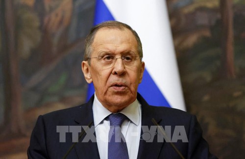 Russland bewertet Friedensentwurf der Ukraine - ảnh 1