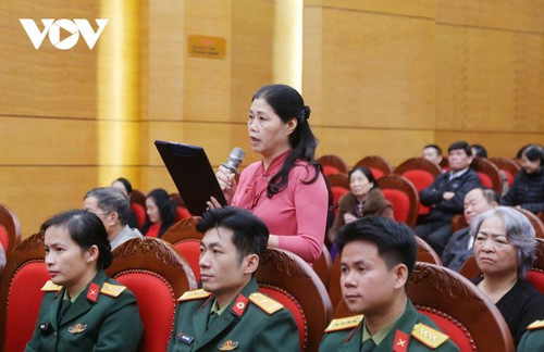 ຜ​ູ້​ມີ​ສິດ​ເລືອກ​ຕັ້ງ ແຂວງ ກວ໋າງ​ນິງ ສະ​ເໜີ​ຕໍ່ສະ​ພາ​ແຫ່ງ​ຊາດຫຼາຍ​ເນື້ອ​ໃນ​ສຳ​ຄັນ - ảnh 1