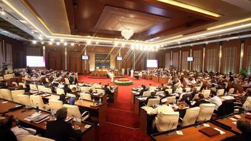 New Libyan parliament holds first session  - ảnh 1