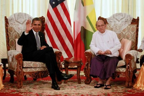 El presidente Barack Obama alienta reformas en Myanmar - ảnh 1