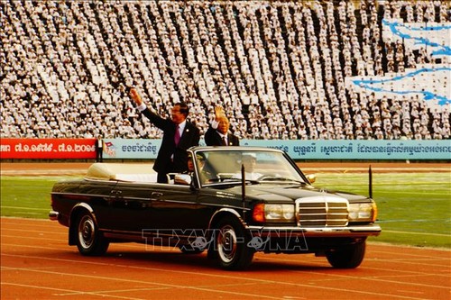 Camboya recuerda 40 aniversario de caída de régimen del Jemer Rojo - ảnh 1