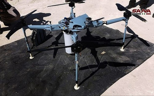 Siria anuncia haber abatido drones armados cerca de la frontera - ảnh 1