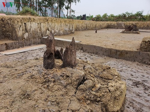 Campo de estacas de Cao Quy, descubrimiento importante relativo a la batalla fluvial de Bach Dang - ảnh 2