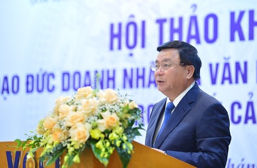 Celebran conferencia sobre ética y cultura empresarial vietnamita en el nuevo contexto - ảnh 1