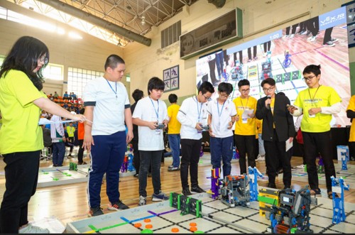 Concluye con éxito Campeonato Nacional de Robótica VEX IQ 2023 - ảnh 1