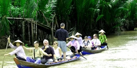 Delta del Mekong en época de crecidas - ảnh 1