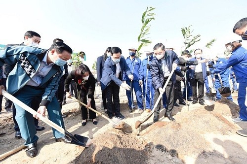 하노이시 공안, 2021 신축년 설날식목행사 발족 - ảnh 1