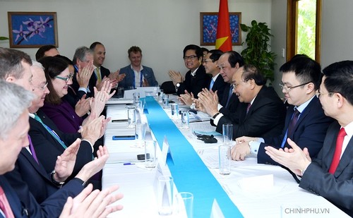 Nguyên xuân Phuc rencontre des chefs d’entreprises américaines - ảnh 2