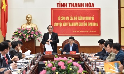 Un groupe de travail du Premier ministre dépêché à Thanh Hoa - ảnh 1