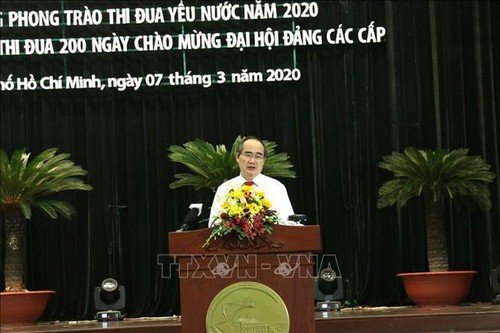 Hô Chi Minh-ville promeut la production pour faire face au Covid-19 - ảnh 1