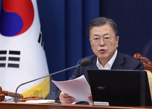 Moon Jae-in: aucune condition préalable à un sommet intercoréen  - ảnh 1