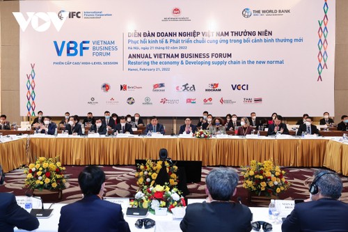 Pham Minh Chinh au Forum d’Affaires du Vietnam 2022 - ảnh 1