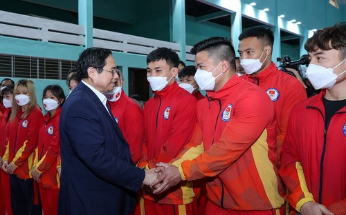 Pham Minh Chinh: Les Sea Games 31 permettront de promouvoir l’image du Vietnam auprès des amis étrangers - ảnh 1