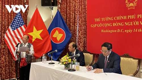 Pham Minh Chinh rencontre la diaspora vietnamienne aux États-Unis - ảnh 1