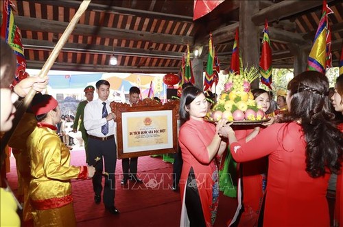 Vinh Phuc: Le complexe de Huong Canh classé vestige national spécial - ảnh 1