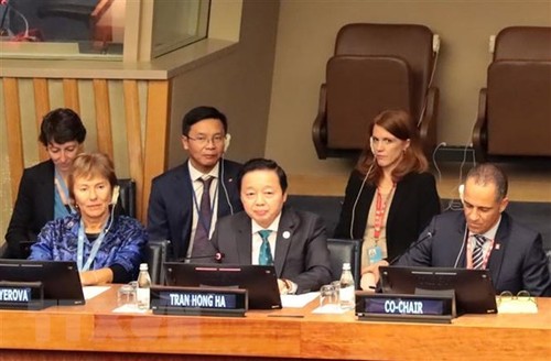 Conférence sur l’eau de l’ONU: Trân Hông Hà fait part des approches du Vietnam - ảnh 1