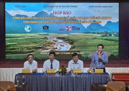 Tân Hoa, meilleur village touristique au monde en 2023 - ảnh 1