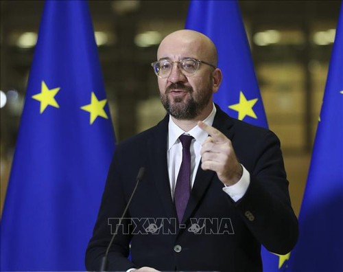 Charles Michel prévient l'Ukraine de la difficulté des discussions sur son adhésion - ảnh 1