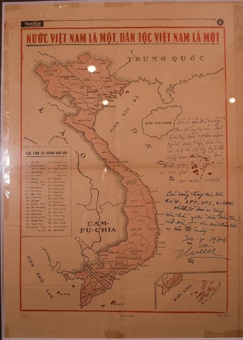 Sur la route de la paix - ảnh 1