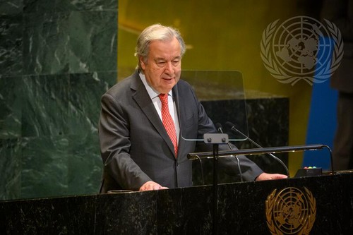 Pour les 80 ans de l'ONU, son chef dénonce des “attaques” sans précédent contre ses principes - ảnh 1