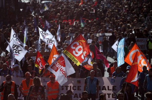 France: grèves massives contre les mesures d’austérité - ảnh 1