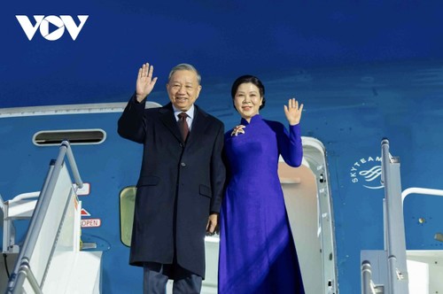 Tô Lâm entame une visite officielle en Finlande - ảnh 1