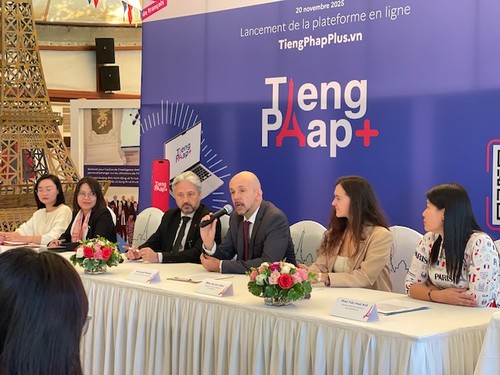 La langue française à portée de clic: Lancement de TiêngPhapPlus au Vietnam - ảnh 2