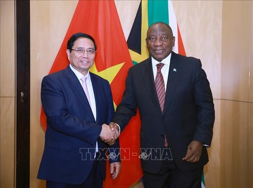 Le Vietnam et l’Afrique du Sud élèvent leurs relations au niveau de partenariat stratégique - ảnh 1