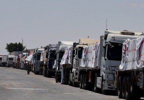 L'Égypte achemine davantage d'aide humanitaire à Gaza - ảnh 1