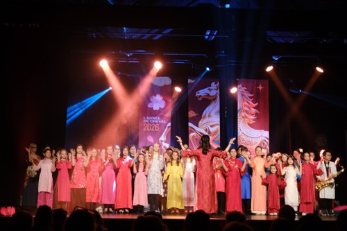 Quand le Têt vietnamien illumine la ville de Lorient - ảnh 1