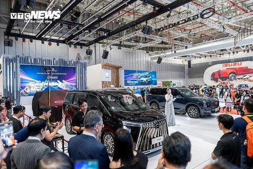 Vietnam Motor Show 2024 khai mạc, xe điện trở thành tâm điểm - ảnh 7