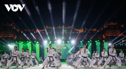 Mãn nhãn đêm khai mạc Tinh hoa Võ Việt lần 1 - Huế 2025 - ảnh 2