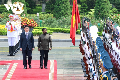 Toàn cảnh chuyến thăm cấp Nhà nước đến Việt Nam của Tổng thống Sri Lanka - ảnh 5