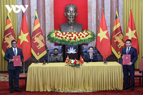 Toàn cảnh chuyến thăm cấp Nhà nước đến Việt Nam của Tổng thống Sri Lanka - ảnh 7