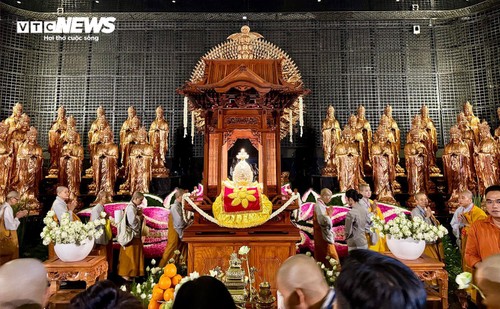 Cung nghinh Xá lợi Đức Phật lên đỉnh núi Bà Đen, Tây Ninh - ảnh 8