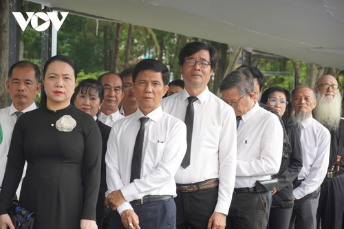 Cử hành trọng thể Lễ viếng nguyên Chủ tịch nước Trần Đức Lương - ảnh 26